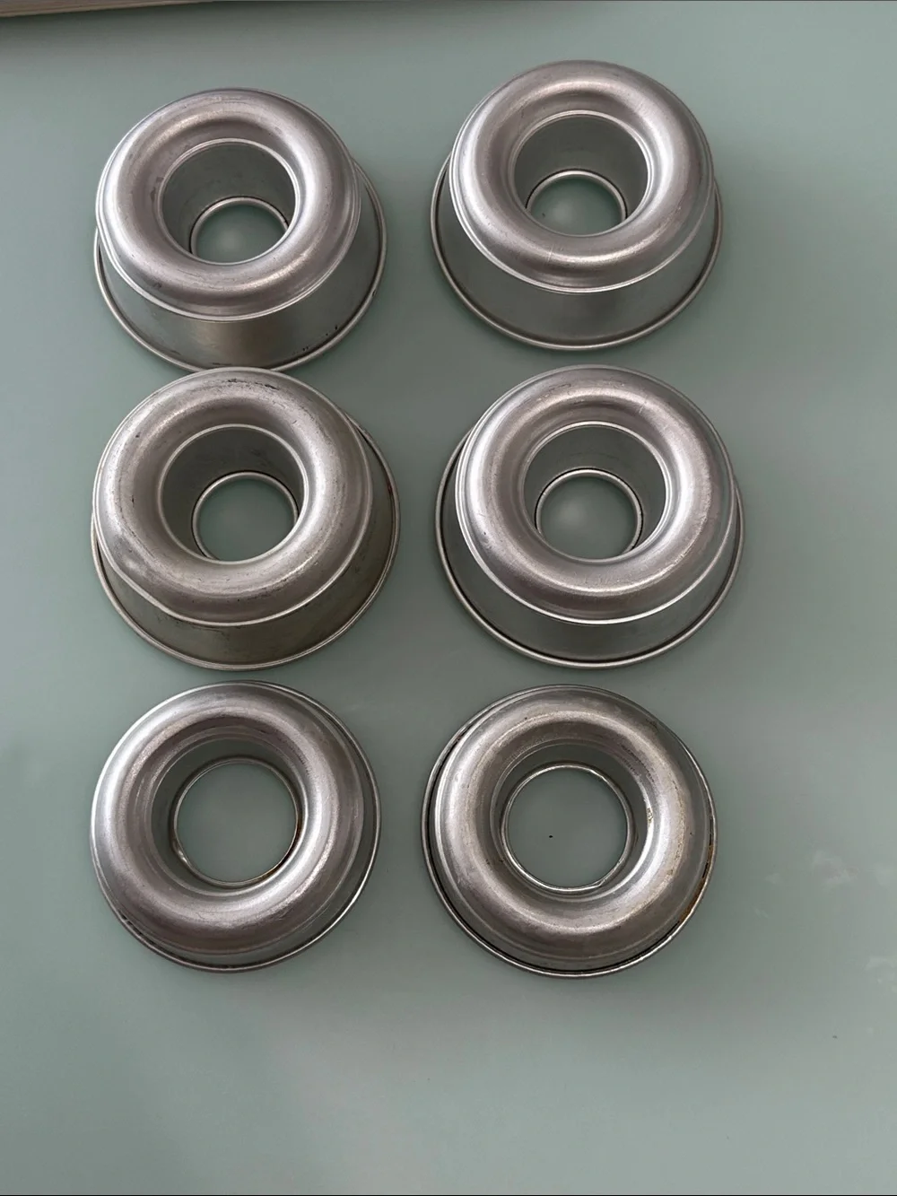 Aluminum baking/jello molds